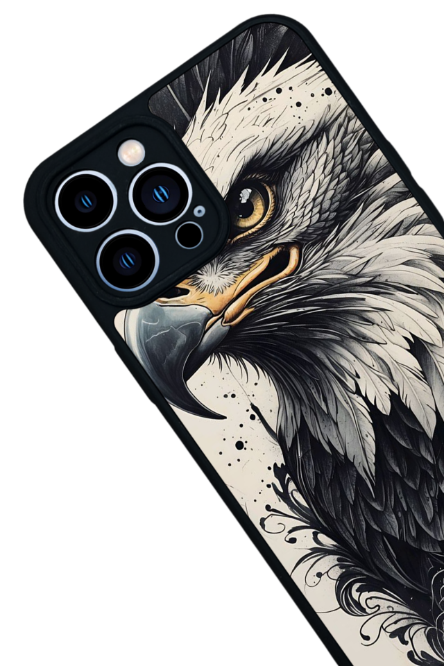 iPhone 13 Pro Max Uyumlu Besiktas Tasarımlı Glossy Premium Kılıf