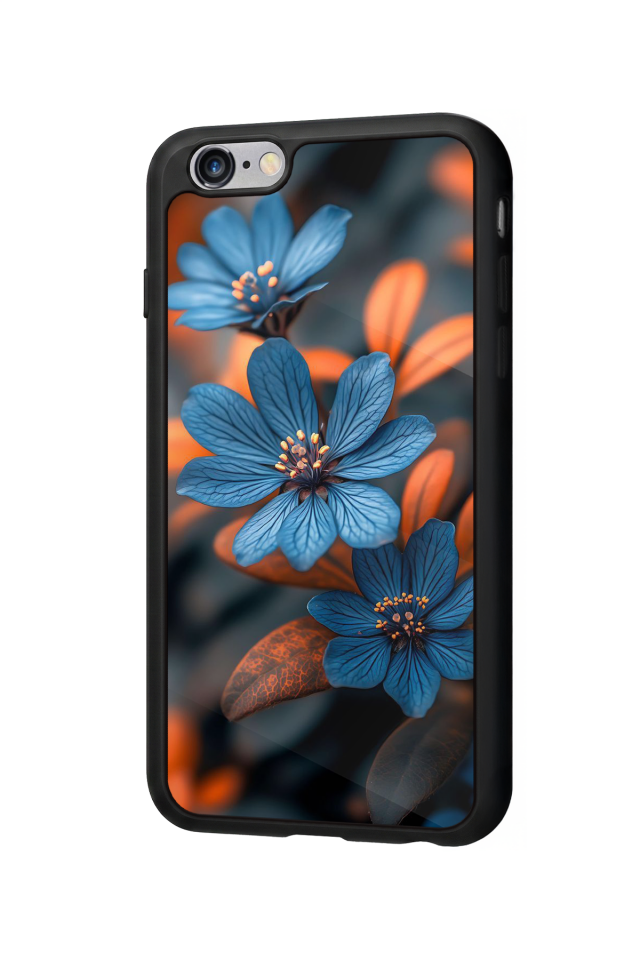 iPhone 6s Plus Uyumlu Cicek Tasarımlı Glossy Premium Kılıf