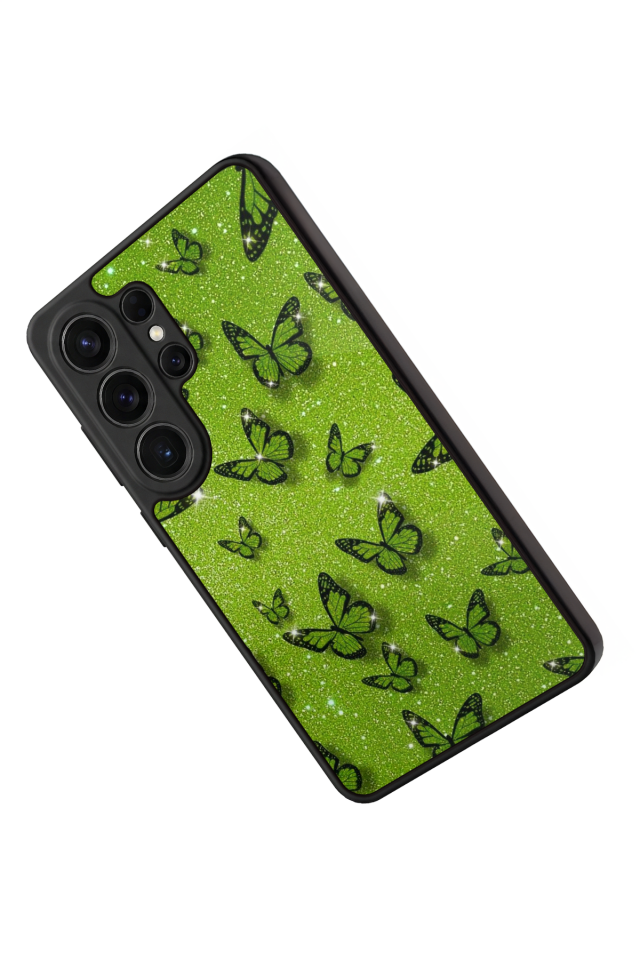 Samsung Galaxy S26 Ultra Uyumlu Kelebek Tasarımlı Glossy Premium Kılıf