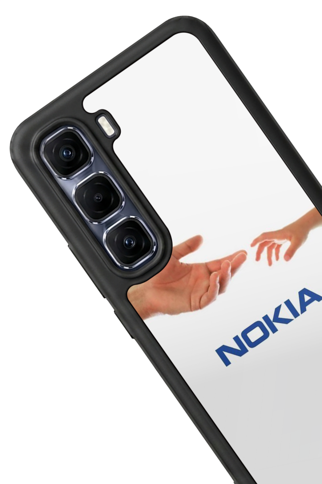 Infinix Hot 60 Pro Plus Uyumlu Nokia Tasarımlı Glossy Premium Kılıf