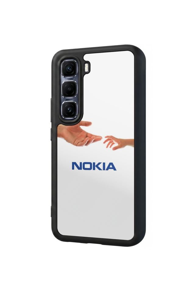 Infinix Hot 60 Pro Plus Uyumlu Nokia Tasarımlı Glossy Premium Kılıf