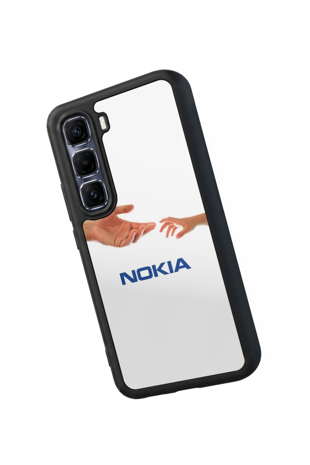 Infinix Hot 60 Pro Plus Uyumlu Nokia Tasarımlı Glossy Premium Kılıf