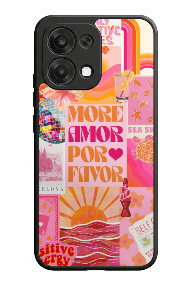 Oppo A6 Pro Uyumlu Poster Tasarımlı Glossy Premium Kılıf