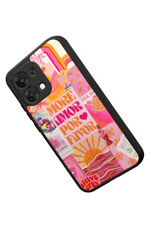 Oppo A6 Pro Uyumlu Poster Tasarımlı Glossy Premium Kılıf