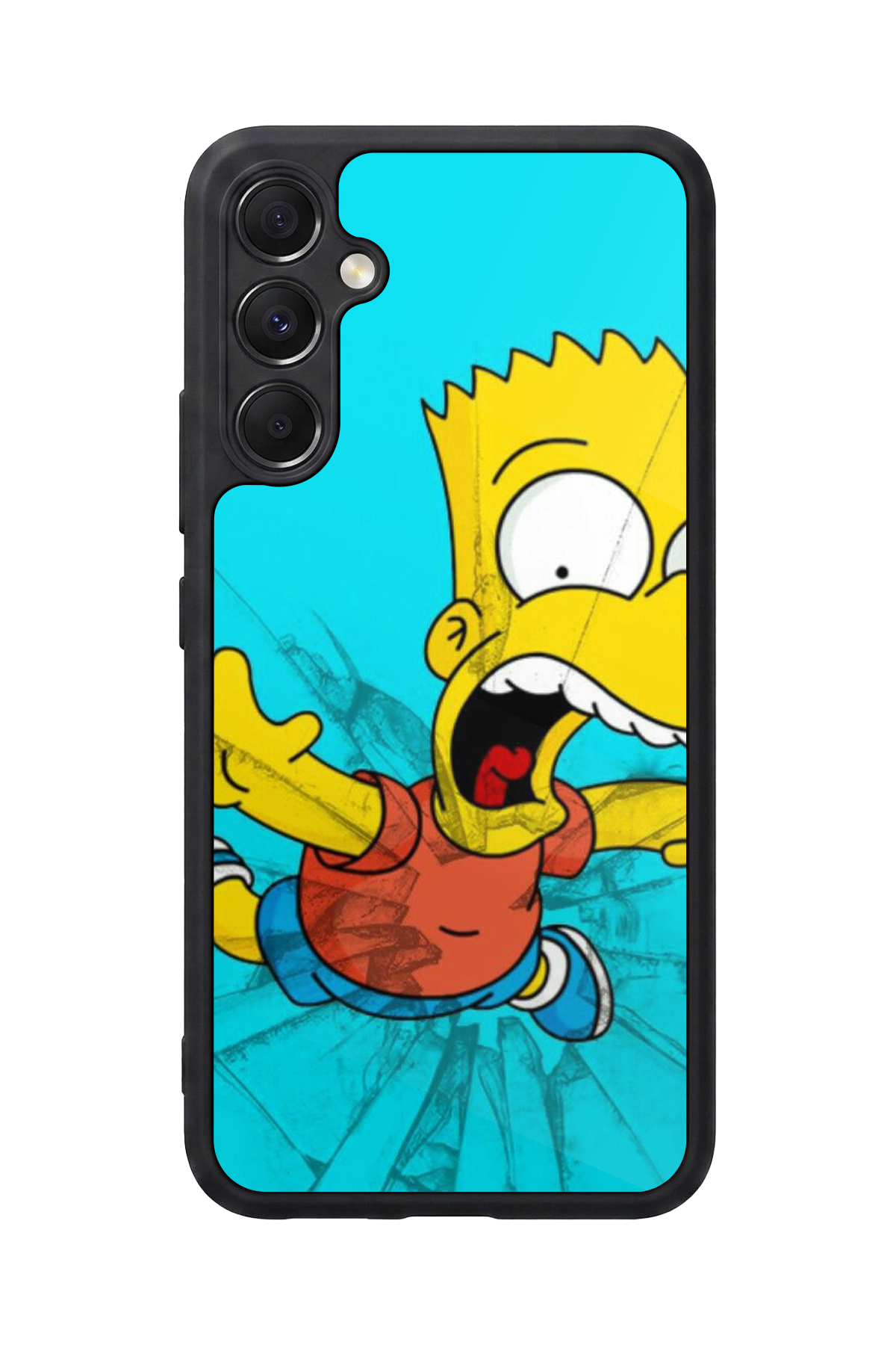 Samsung Galaxy M34 Uyumlu The Simpsons Tasarımlı Glossy Premium Kılıf
