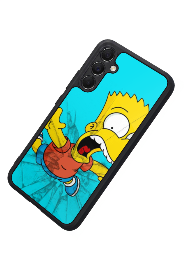 Samsung Galaxy M34 Uyumlu The Simpsons Tasarımlı Glossy Premium Kılıf