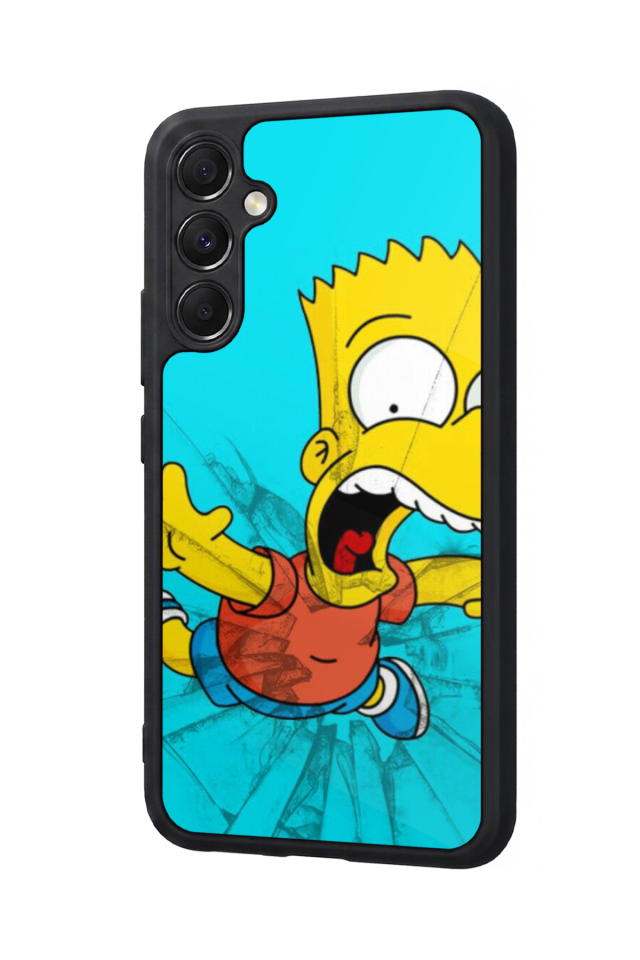 Samsung Galaxy M34 Uyumlu The Simpsons Tasarımlı Glossy Premium Kılıf
