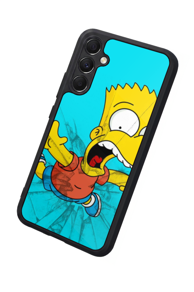 Samsung Galaxy M34 Uyumlu The Simpsons Tasarımlı Glossy Premium Kılıf