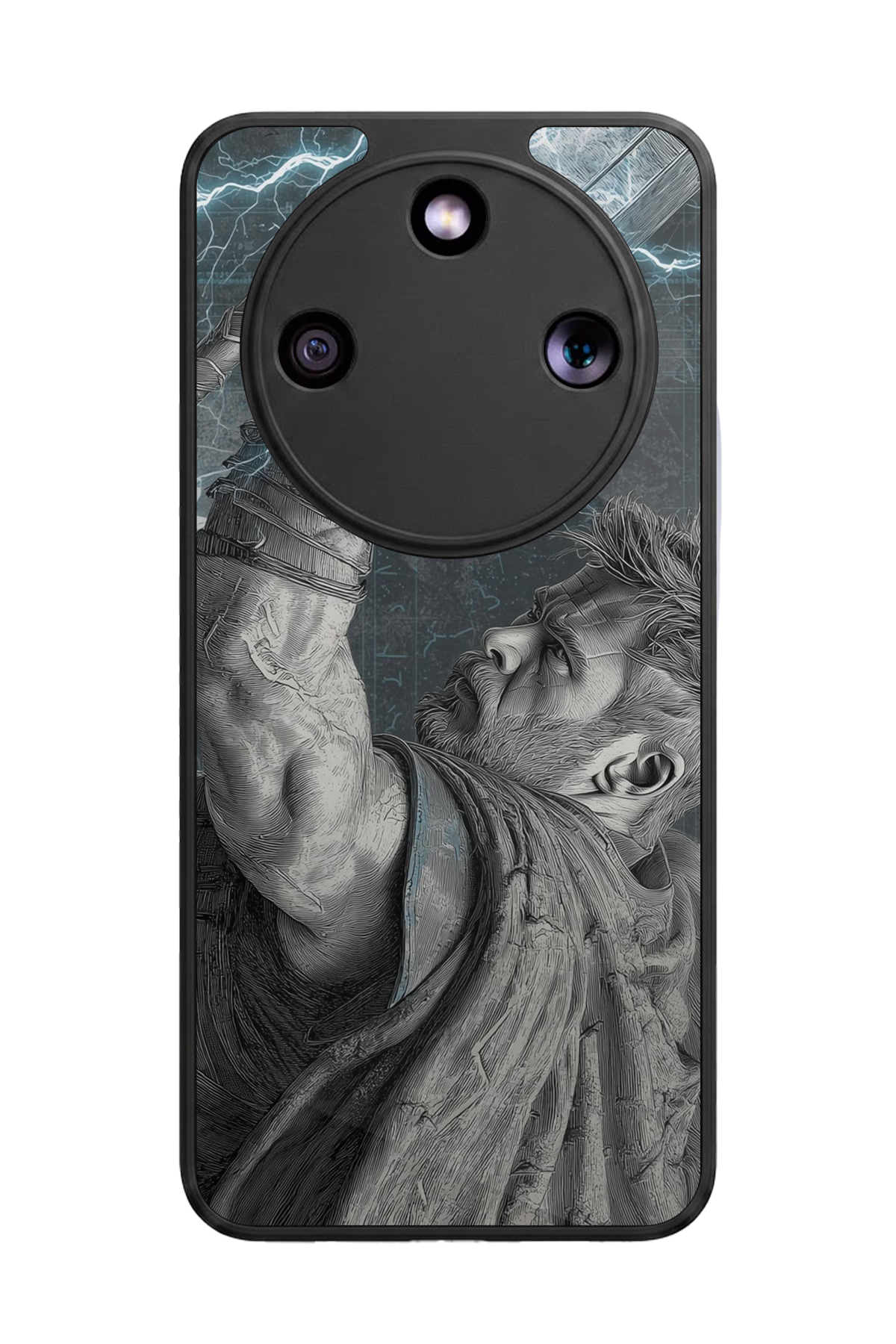 Honor Magic 8 Lite Uyumlu Thor Tasarımlı Glossy Premium Kılıf