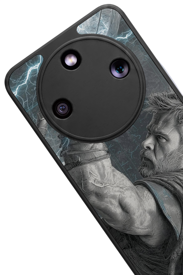 Honor Magic 8 Lite Uyumlu Thor Tasarımlı Glossy Premium Kılıf