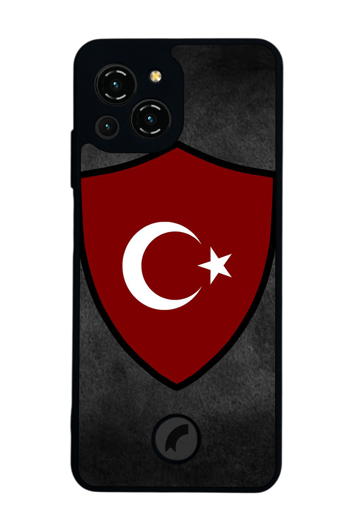 Reeder S23 Pro Max Uyumlu TurkBayragi Tasarımlı Glossy Premium Kılıf