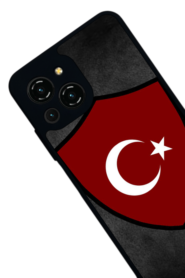 Reeder S23 Pro Max Uyumlu TurkBayragi Tasarımlı Glossy Premium Kılıf