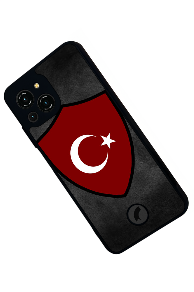 Reeder S23 Pro Max Uyumlu TurkBayragi Tasarımlı Glossy Premium Kılıf