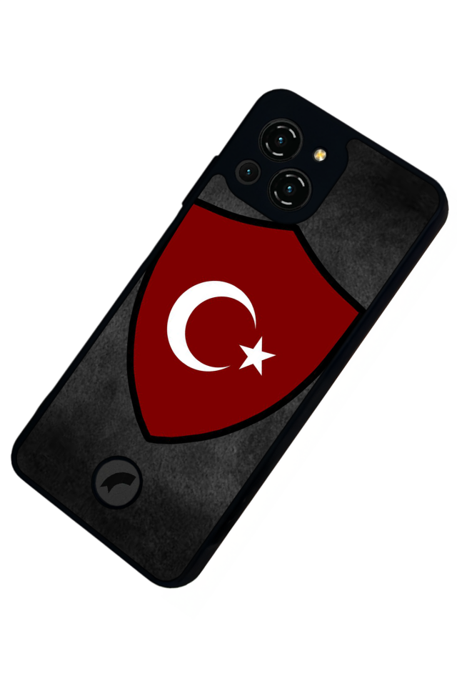 Reeder S23 Pro Max Uyumlu TurkBayragi Tasarımlı Glossy Premium Kılıf