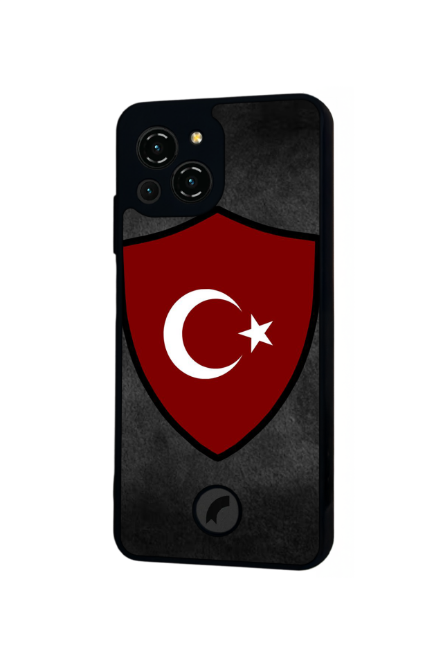 Reeder S23 Pro Max Uyumlu TurkBayragi Tasarımlı Glossy Premium Kılıf