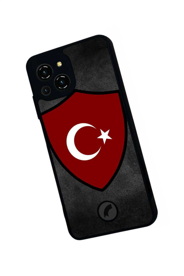 Reeder S23 Pro Max Uyumlu TurkBayragi Tasarımlı Glossy Premium Kılıf