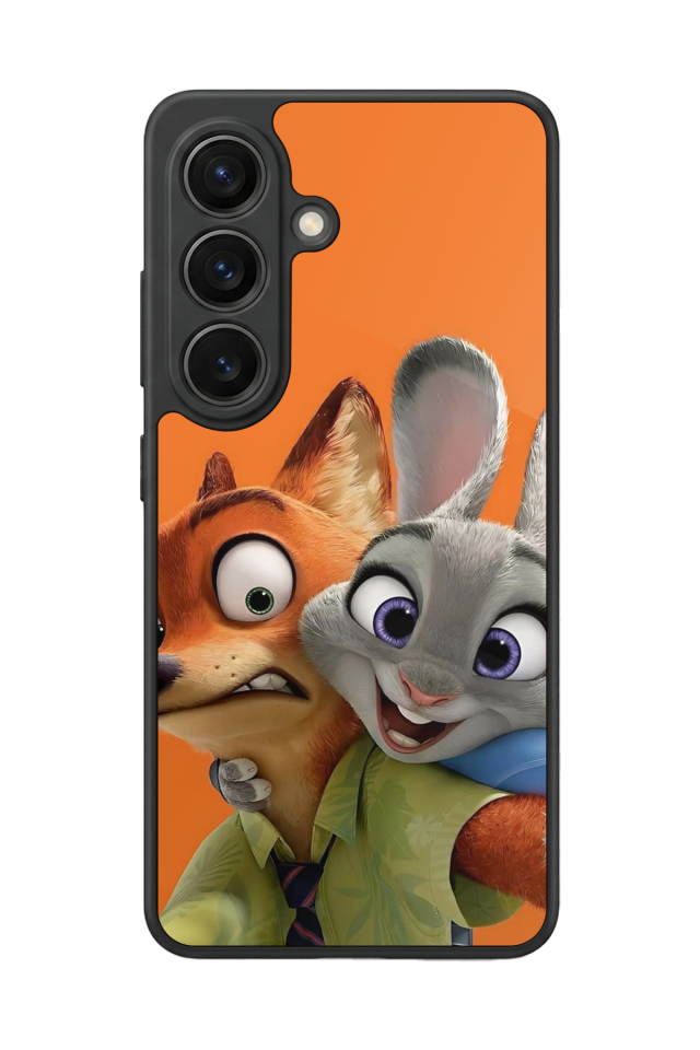 Samsung Galaxy S26 Uyumlu Zootropolis Tasarımlı Glossy Premium Kılıf