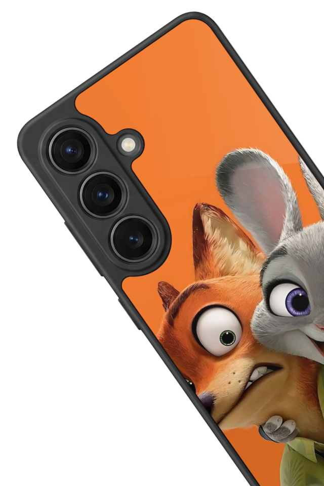Samsung Galaxy S26 Uyumlu Zootropolis Tasarımlı Glossy Premium Kılıf