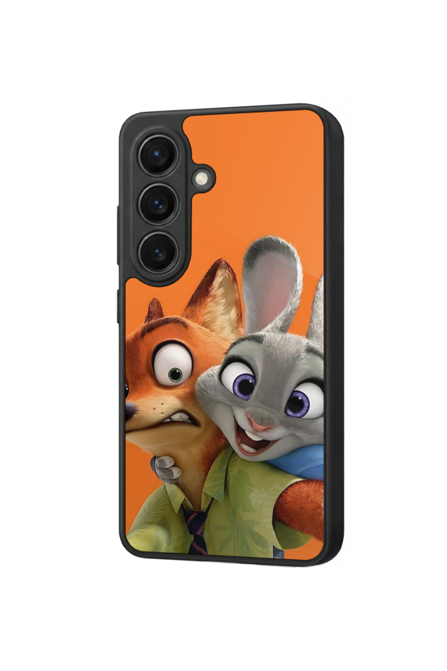 Samsung Galaxy S26 Uyumlu Zootropolis Tasarımlı Glossy Premium Kılıf