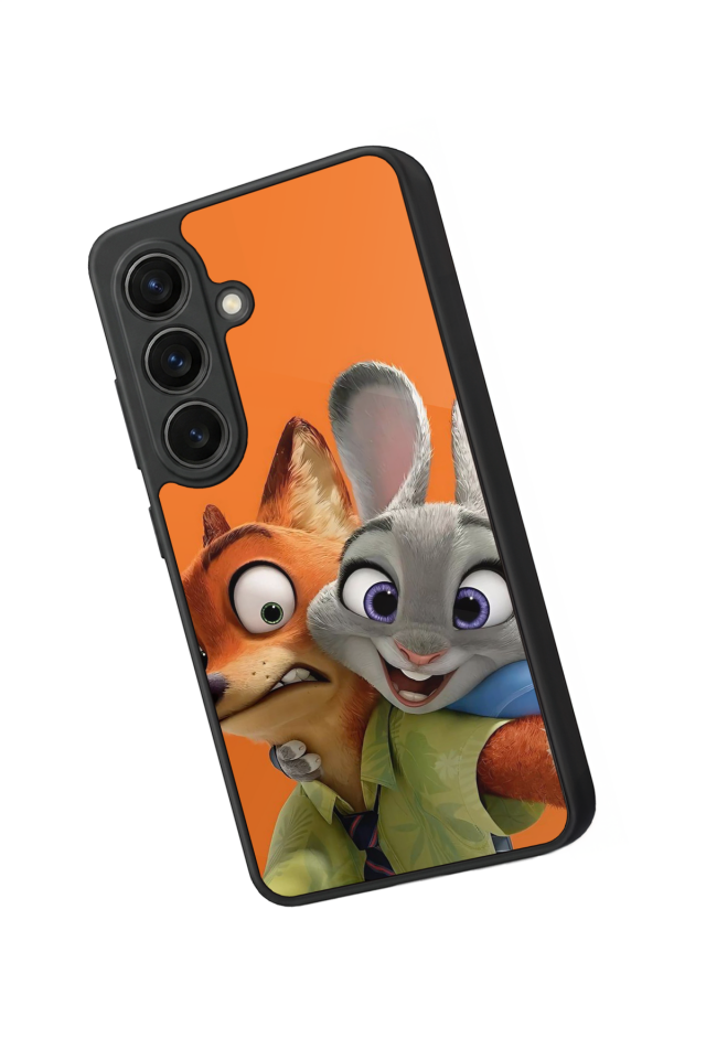 Samsung Galaxy S26 Uyumlu Zootropolis Tasarımlı Glossy Premium Kılıf