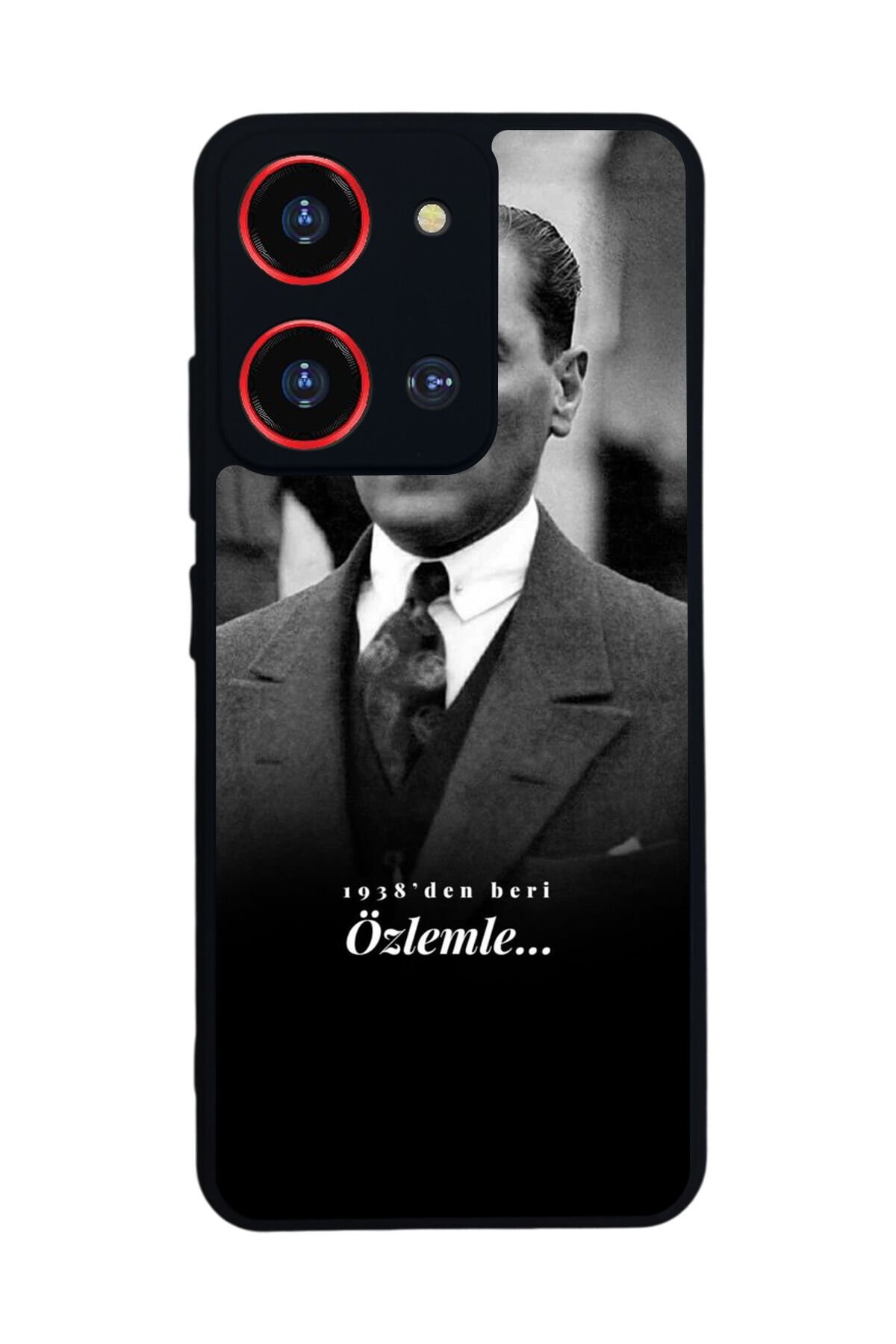Reeder S19 Max Pro S 108MP Uyumlu Mustafa Kemal Ataturk Tasarımlı Glossy Premium Kılıf