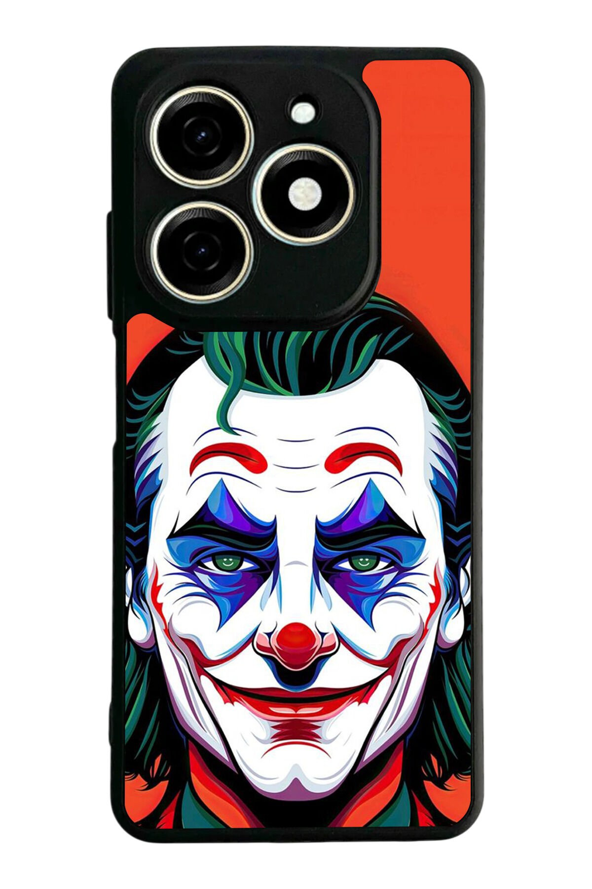 Tecno Spark 20/20C Uyumlu Joker Tasarımlı Glossy Premium Kılıf