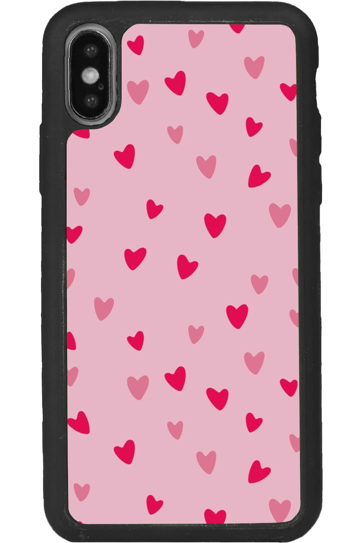 iPhone XS Max Uyumlu Mat Siyah uyumlu Kılıf – Yumuşak Silikon, Koruyucu, Şok Emici Kapak