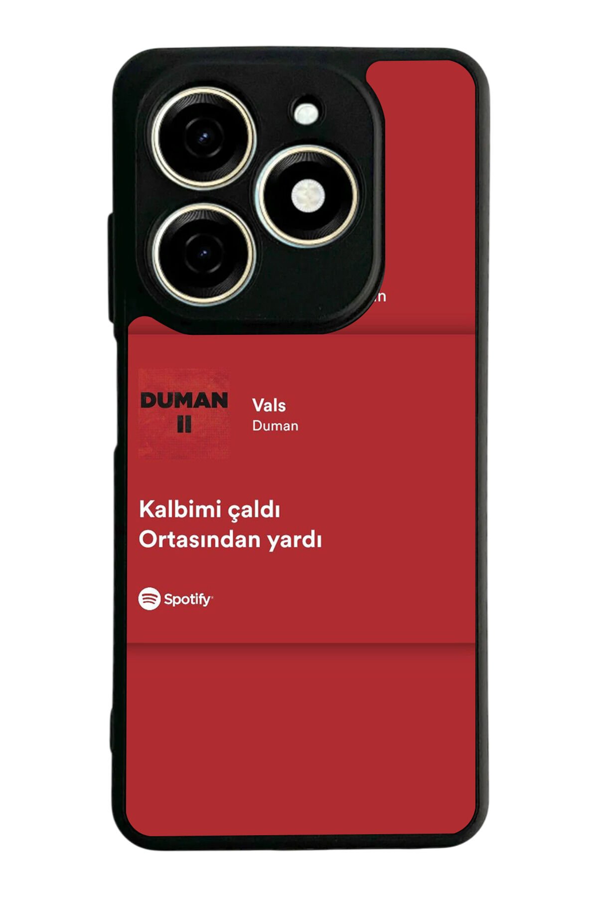 Infınıx Smart 8 Pro Uyumlu Sarki Sozleri Tasarımlı Glossy Premium Kılıf