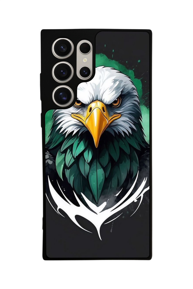 Samsung Galaxy S24 Ultra Uyumlu Besiktas Tasarımlı Glossy Premium Kılıf