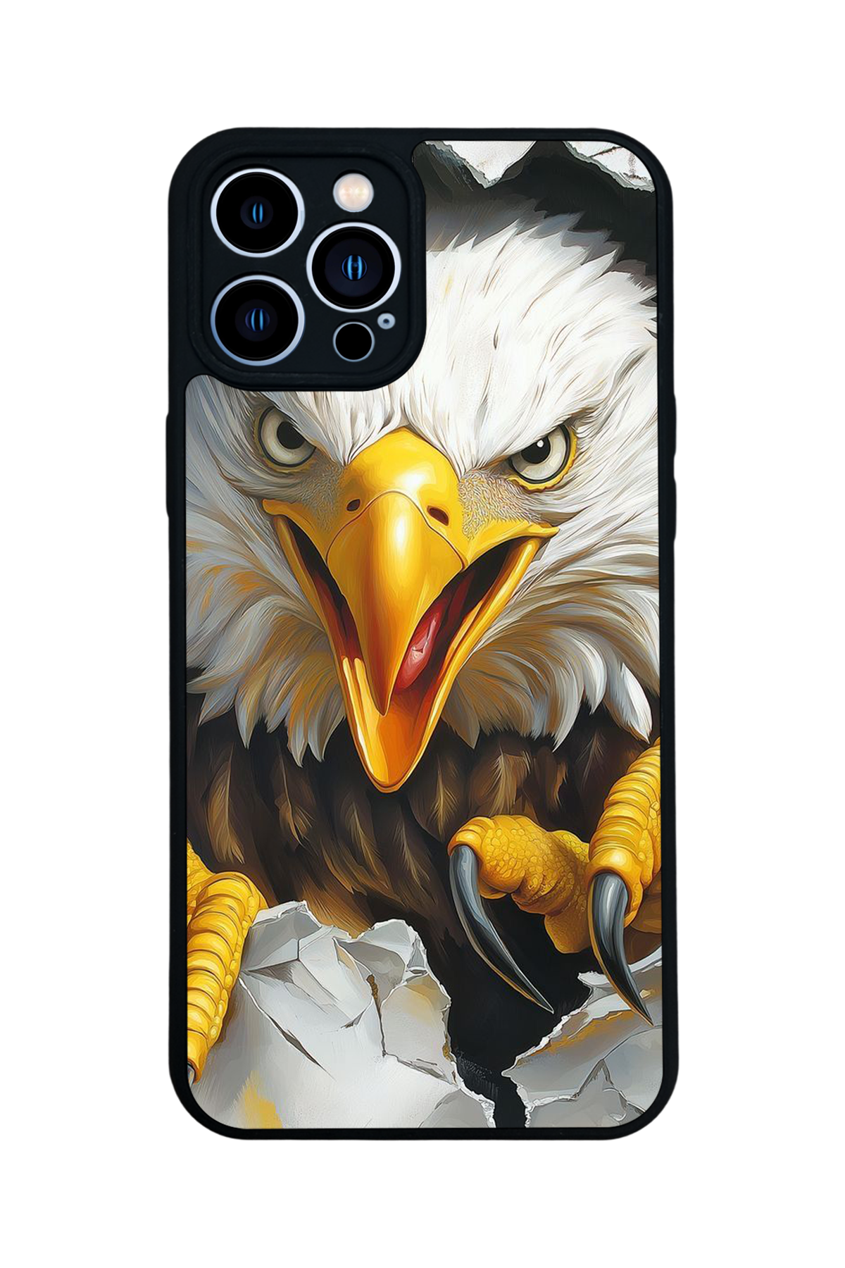 iPhone 13 Pro Max Uyumlu Besiktas Tasarımlı Glossy Premium Kılıf