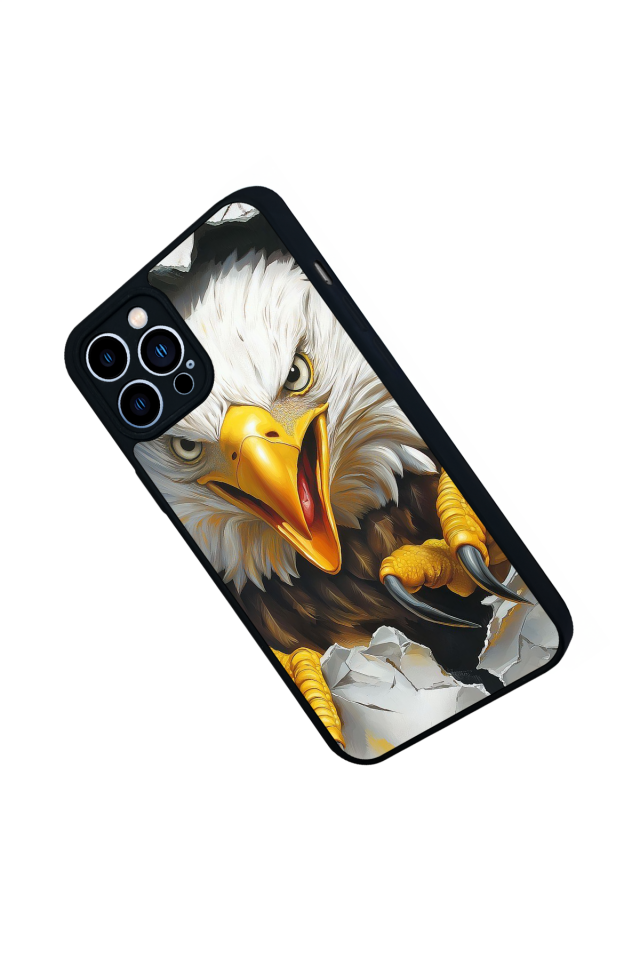 iPhone 13 Pro Max Uyumlu Besiktas Tasarımlı Glossy Premium Kılıf