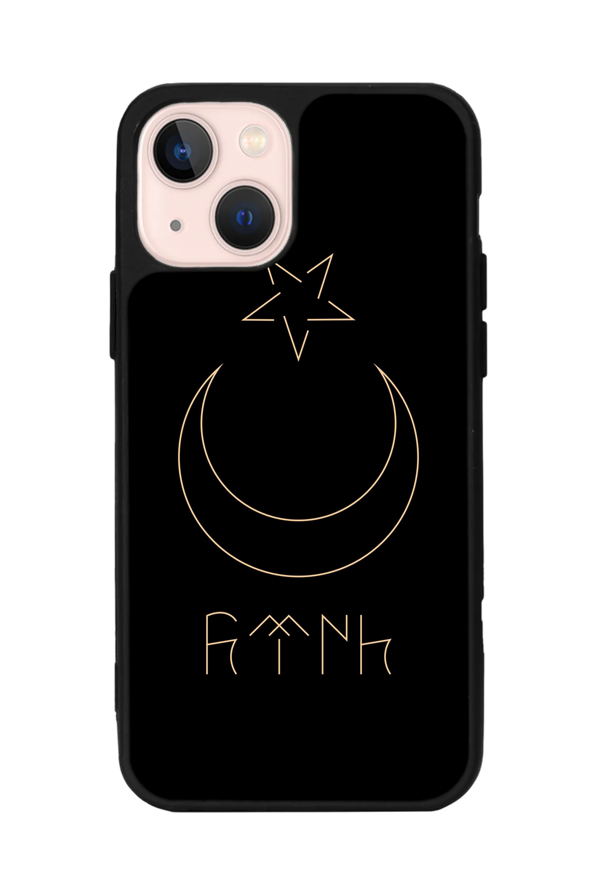 iPhone 13 Mini Uyumlu Bozkurt Tasarımlı Glossy Premium Kılıf