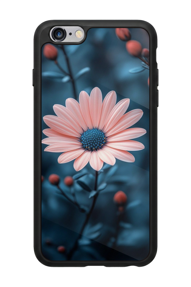 iPhone 6s Plus Uyumlu Cicek Tasarımlı Glossy Premium Kılıf
