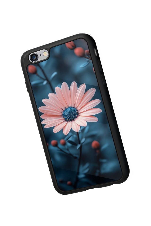 iPhone 6s Plus Uyumlu Cicek Tasarımlı Glossy Premium Kılıf