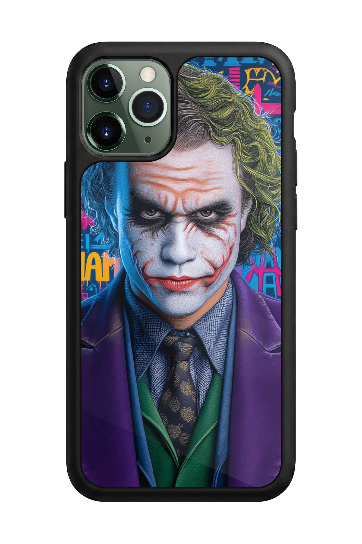 iPhone 11 Pro Max Uyumlu Joker Tasarımlı Glossy Premium Kılıf