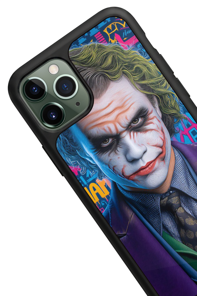 iPhone 11 Pro Max Uyumlu Joker Tasarımlı Glossy Premium Kılıf
