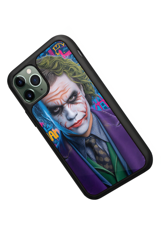 iPhone 11 Pro Max Uyumlu Joker Tasarımlı Glossy Premium Kılıf