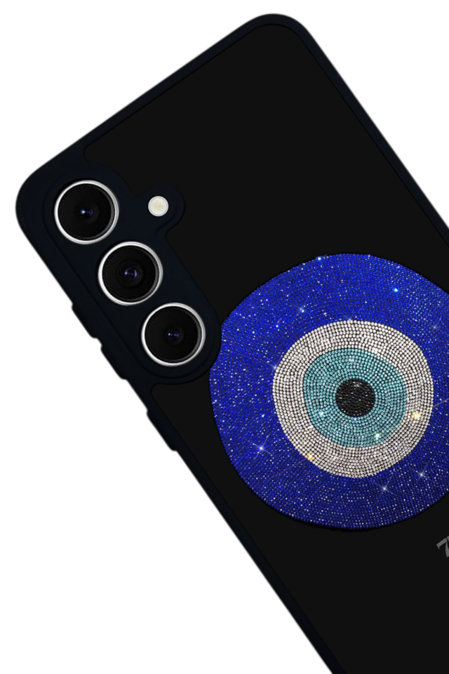 Samsung Galaxy A16 Uyumlu Nazar Tasarımlı Glossy Premium Kılıf