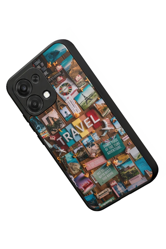 Oppo A6 Pro Uyumlu Poster Tasarımlı Glossy Premium Kılıf