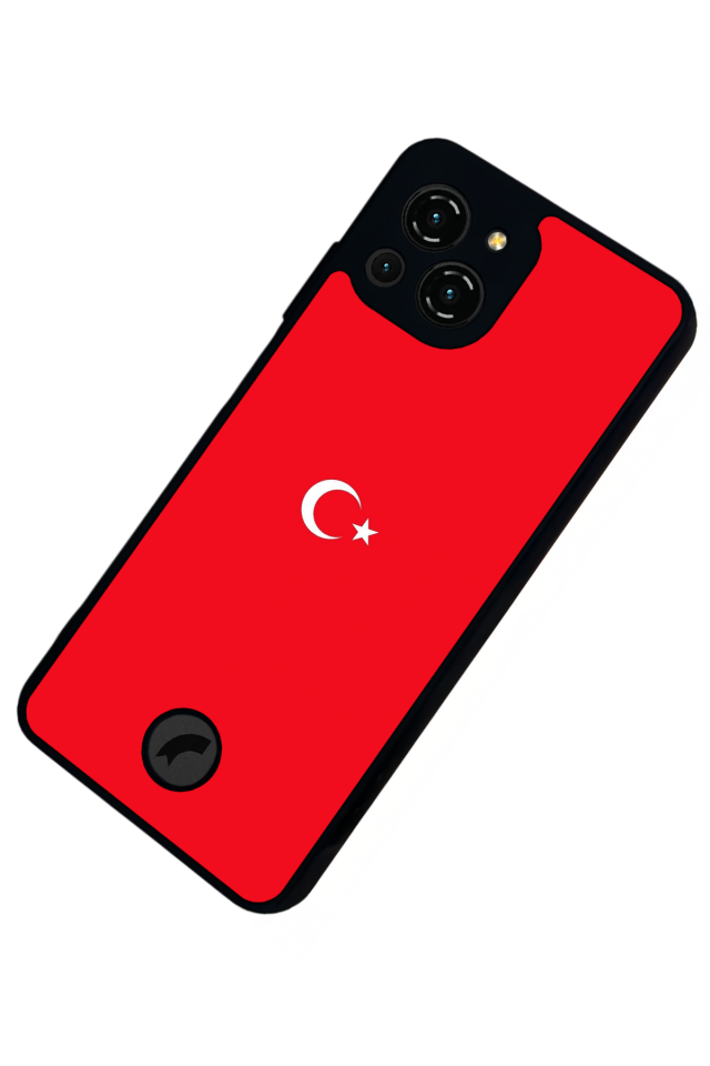 Reeder S23 Pro Max Uyumlu TurkBayragi Tasarımlı Glossy Premium Kılıf