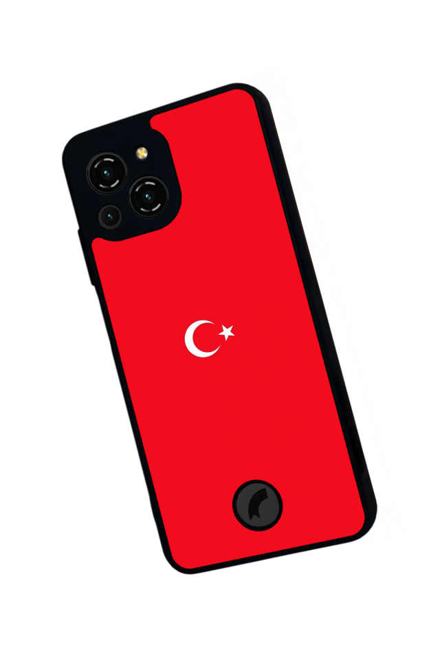 Reeder S23 Pro Max Uyumlu TurkBayragi Tasarımlı Glossy Premium Kılıf