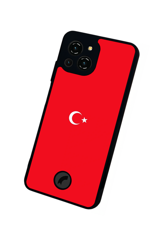 Reeder S23 Pro Max Uyumlu TurkBayragi Tasarımlı Glossy Premium Kılıf