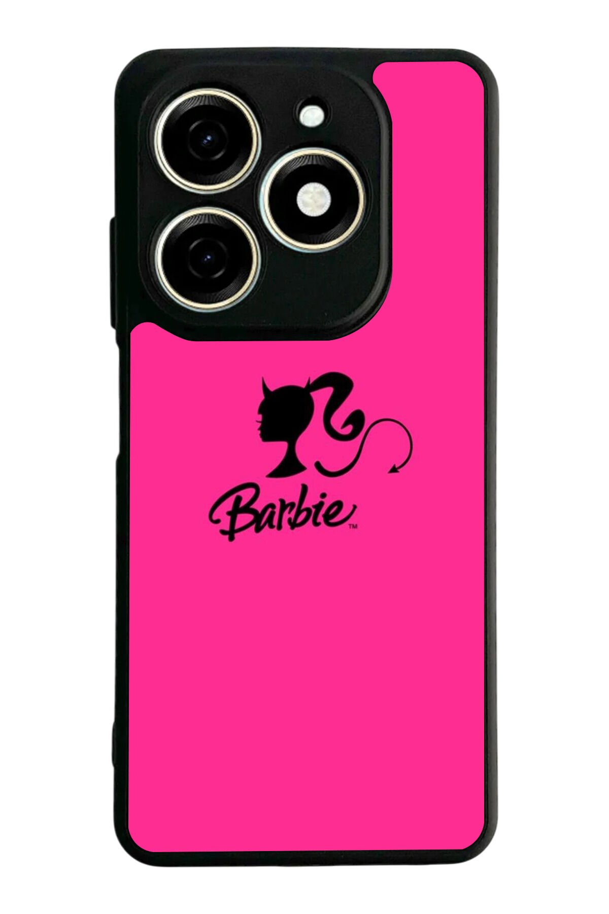 Tecno Spark 20/20C Uyumlu Barbie Tasarımlı Glossy Premium Kılıf