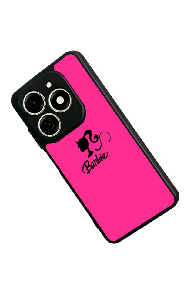 Tecno Spark 20/20C Uyumlu Barbie Tasarımlı Glossy Premium Kılıf