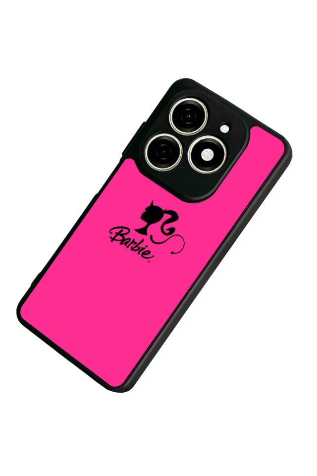 Tecno Spark 20/20C Uyumlu Barbie Tasarımlı Glossy Premium Kılıf