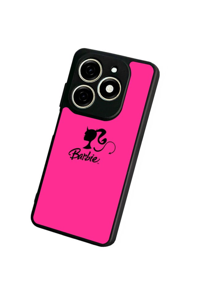 Tecno Spark 20/20C Uyumlu Barbie Tasarımlı Glossy Premium Kılıf