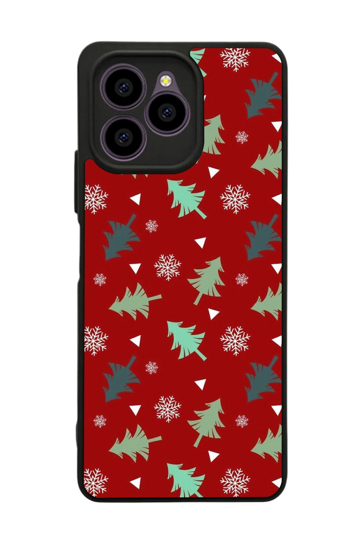 Omix X6 Uyumlu Yilbasi Christmas Tasarımlı Glossy Premium Kılıf