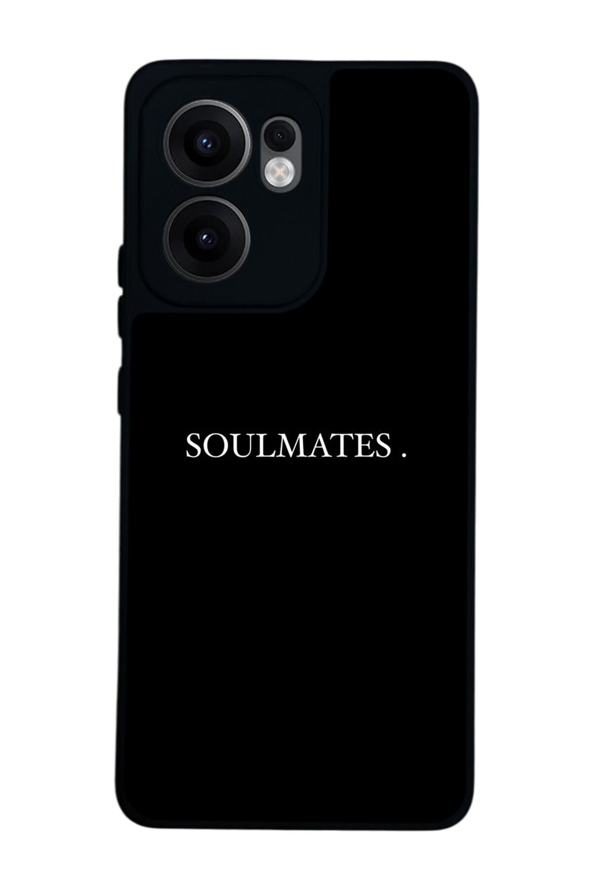 Oppo Reno 13F Uyumlu SOUL Tasarımlı Glossy Premium Kılıf