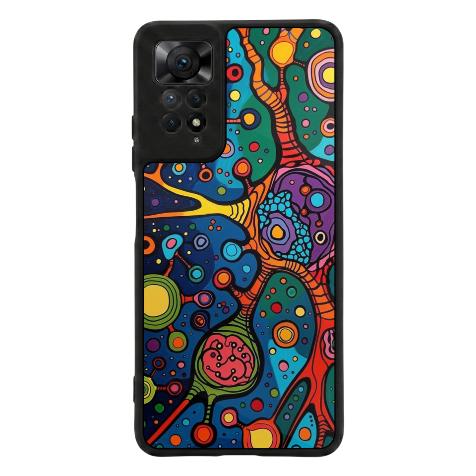 Xiaomi Redmi Note 12 Pro Uyumlu Floral Tasarımlı Glossy Premium Kılıf