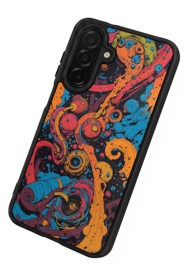 Samsung Galaxy A26 Uyumlu Abstract Tasarımlı Glossy Premium Kılıf